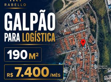 Comercial , São Paulo · Galpão 190m² para Locação no Parque Ipê | Ideal para Logística e E-commerce | R$ 7.400/mês