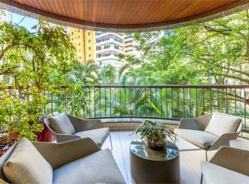 Apartamento de 4 quartos, São Paulo · Apartamento 264m² com 3 suítes, 4 vagas e varanda em Moema Pássaros