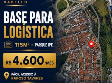 Comercial , São Paulo · Galpão 115m² para Locação no Parque Ipê | Ideal para Logística e E-commerce | R$ 4.600/mês