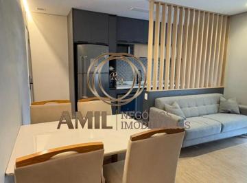 Foto 01 · RA AMIL vende Apartamento Mobiliado, 2 Quartos,1 suíte, varanda gourmet, 62m², Condomínio Alvoradas