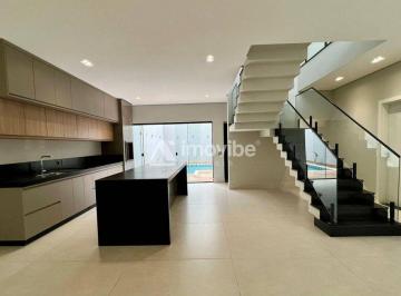 Casa · 353m² · 3 Quartos · 3 Vagas · Sobrado Alto Padrão com 3 suítes, piscina aquecida, à venda no Terras de Santa Bárbara  – SP