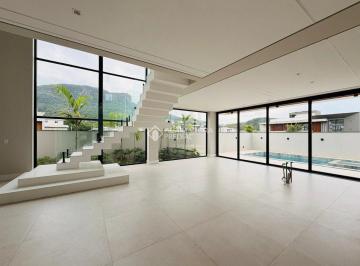 Casa · 263m² · 3 Quartos · 2 Vagas · Casa de alto padrão à venda com 3 suítes no Reserva da Pedra - Pedra Branca, Palhoça/SC | Piscina co