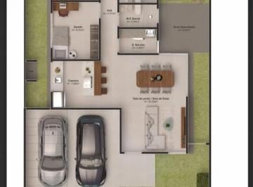 Casa · 127m² · 3 Quartos · 4 Vagas · Casa à Venda - LIFA Aura | Goiânia - GO