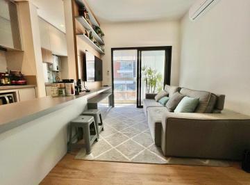 Apartamento · 70m² · 2 Quartos · 1 Vaga · APARTAMENTO 2 QUARTOS SENDO 1 SUÍTE COM SACADA CHURRASQUEIRA E 1 VAGA EM CONDOMÍNIO NOVO NO CENTRO D