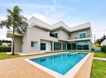 Casa · 850m² · 5 Quartos · 6 Vagas · Casa moderna no Residencial dos Lagos com 5 suítes por R$ 3.950.000