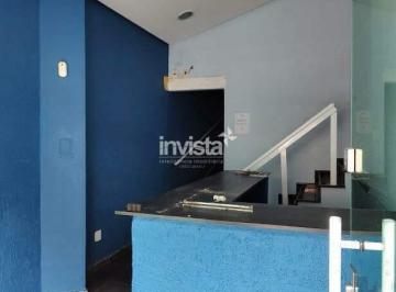 Comercial · 192m² · Sala Comercial para Aluguel em Pompéia, Santos – 192 m²