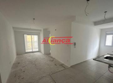 Apartamento · 59m² · 2 Quartos · 1 Vaga · Apartamento 58 m² com varanda gourmet no Siver Resort Bosque Maia