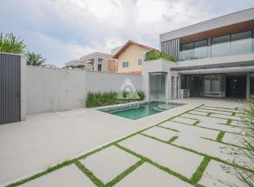 FACHADA · Casa de Alto Padrão com 5 Suítes na Barra da Tijuca – 350m², Frente, 4 Vagas