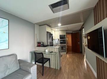 Apartamento · 52m² · 1 Quarto · 1 Vaga · Flat à venda, 01 quarto, 01 vaga, Vista Mar, Wyndham, Fora do Pool, Barra da Tijuca - Rio de Janeiro
