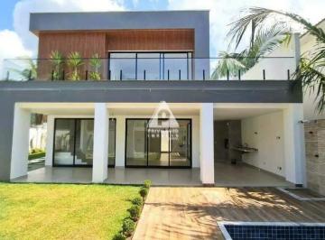 Casa · 212m² · 4 Quartos · 3 Vagas · Casa Duplex em condomínio - com 4 suítes, piscina, quintal, varanda goumert - Vargem Pequena