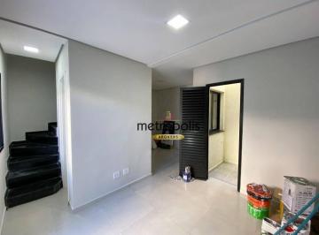 Sala de estar · Sobrado com 2 dormitórios à venda, 75 m² por R$ 490.000,00 - Jardim Ocara - Santo André/SP