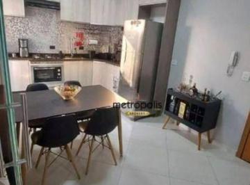 Sala de jantar/ Cozinha  · Apartamento com 3 dormitórios à venda, 70 m² por R$ 460.000,00 - Vila São Pedro - Santo André/SP