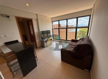 a46a08b4a38406c6f9f6511a891f46eb78b1b196 · Apartamento com 1 dormitório para alugar, 51 m² por R$ 2.800,00/mês - Doutor Paulo Prata - Barretos/