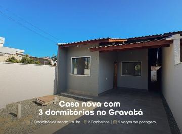 Casa · 93m² · 3 Quartos · 1 Vaga · Casa com 3 dormitórios no Gravata
