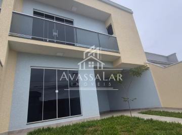 Casa · 115m² · 2 Quartos · 2 Vagas · Sobrado com 3 dormitórios e 115m2 - Eucaliptos | Fazenda Rio Grande PR