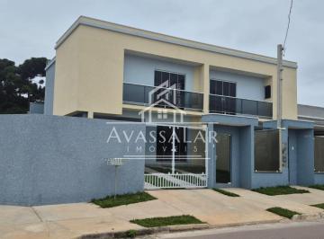Casa · 108m² · 2 Quartos · 2 Vagas · Sobrado de esquina com 3 dormitórios e espaço gourmet - Eucaliptos | FRG PR
