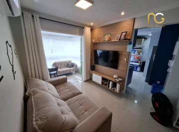 df7d30c1938b63df46027485eb0f76b2bfa98b56 · Apartamento com 2 dormitórios à venda, 64 m² por R$ 530.000,00 - Canto do Forte - Praia Grande/SP