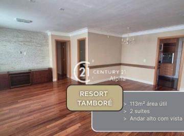 76ef2cf6f60ffefca4ffa70855f98ab4ae85a7b9 · Apartamento com 2 dormitórios à venda, 113 m² por R$ 1.400.000,00 - Tamboré - Santana de Parnaíba/SP