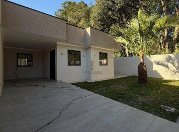8efb8530f9605eaf8a93c19917ce3e0618f92589 · Casa com 3 dormitórios à venda, 83 m² por R$ 603.900,00 - Colônia Rio Grande - São José dos Pinhais/