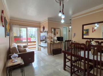 Apartamento · 75m² · 2 Quartos · 1 Vaga · Apartamento de 2 dormitórios mobiliado com sacada e vaga de garagem na Zona Nova
