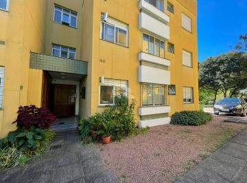 Apartamento · 55m² · 2 Quartos · 1 Vaga · Apartamento semimobiliado com 2 dormitórios, churrasqueira integrada, vaga escriturada
