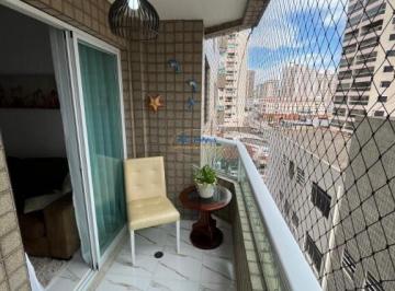 Apartamento · 54m² · 1 Quarto · 1 Vaga · Apartamento 1 dorm com Varanda em Aviação - Pertinho do Mar!