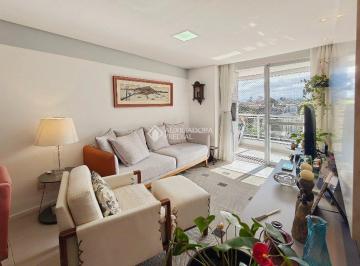 Apartamento · 69m² · 2 Quartos · 1 Vaga · Apartamento com 2 dorm (1suíte), com visibilidade do mar, em Barreiros - São JoséSC