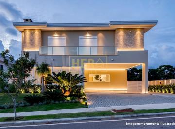 Casa · 450m² · 5 Quartos · 4 Vagas · Casa de condomínio com 5 Suítes e 450m² no Vida Real