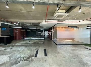 Comercial · 161m² · 3 Vagas ·  Sala Comercial para Aluguel | 161 m² no Gonzaga, Santos
