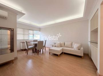 Apartamento · 69m² · 2 Quartos · 1 Vaga · GONZAGA | 2 DORMITÓRIOS, MOBILIADO, SERVIÇOS DE FLAT E LAZER NA COBERTURA.