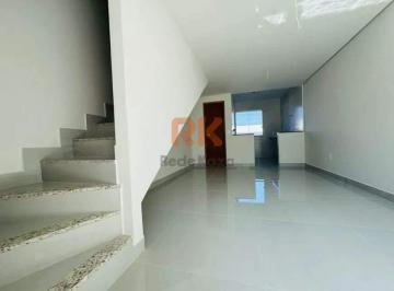 Casa · 100m² · 2 Quartos · 2 Vagas · Casa geminada com 2 suítes, 2 vagas e quintal espaçoso – Bairro Rio Branco – BH