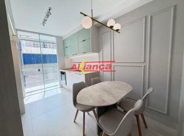 Apartamento · 39m² · 1 Quarto · 1 Vaga · APARTAMENTO MOBILIADO À LOCAÇÃO COM 1 QUARTO E 1 VAGA, 39M², VILA AUGUSTA -GUARULHOS POR R$ 3.800,00