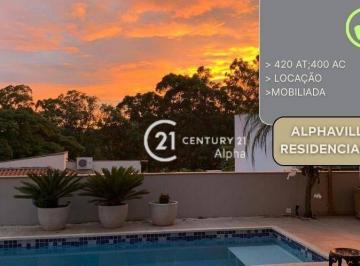 612545bfa8902cdc68d962ce7faee6df59c3834b · Casa com 4 dormitórios para alugar, 400 m² por R$ 25.460,00/mês - Residencial Cinco (Alphaville) - S