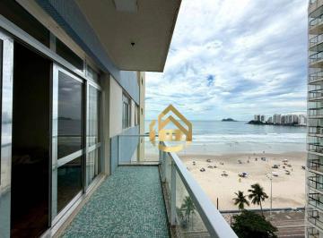 3a553216ab2cbdc88b5eb75e5188d9ddbafb0bae · Apartamento com 3 dormitórios à venda por R$ 735.000 - Praia das Pitangueiras Frente Mar - Guarujá/S