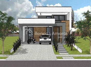 Casa · 140m² · 3 Quartos · 2 Vagas · Casa em construção a venda no Condomínio Jardim dos Lírios - Paulínia, SP