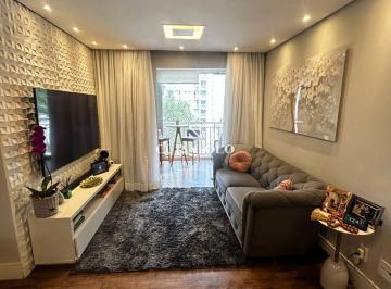 Apartamento · 75m² · 3 Quartos · 2 Vagas · Giardino Imperiale II - Apartamento à venda com 75m², 3 quartos, varanda gourmet e 2 vagas no Parque