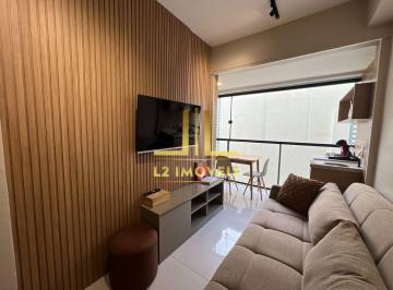 Apartamento · 30m² · 1 Quarto · 1 Vaga · APARTAMENTO - 1 SUÍTE - 30M² - VISTA MAR - PORTEIRA FECHADA - BARRA