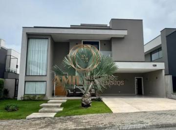 Foto 01 · Casa de Luxo em Condomínio: Sobrado com 4 Suítes, Varanda Gourmet e Piscina em Urbanova, São José do