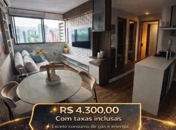 Apartamento de 2 quartos, Recife · Apartamento com 2 quartos, sendo 1 suíte- nascente, mobiliado- aluguel, Torre