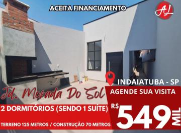 Casa de 2 quartos, Indaiatuba · Casa Nova A Venda No Jardim Morada Do Sol - Indaiatuba - SP!