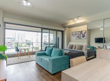 b088bc62-529e-4768-9b32-2a044a22bb6b · Sensacional apartamento para locação em Brooklin Paulista com 1 quarto, sendo 1 suíte, 41m²