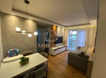 Foto 01 · Apartamento, 02 Quartos, Residencial Lumina, Planejado, Varanda, 56m², Jacareí