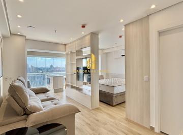 Apartamento · 42m² · 1 Quarto · 1 Vaga · Apartamento Mobiliado para locação- Mondial Home - 42m² -Centro/SBC