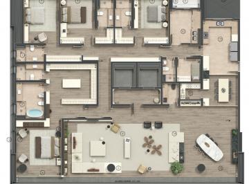 Apartamento de 4 quartos, São Paulo · Design, Arte e Exclusividade / Ed. Enora Residence / Um Ícone de Elegância e Conforto