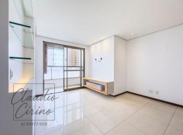 Apartamento de 2 quartos, Águas Claras · CEZANNE 73m - DESOCUPADO - REFORMADO - VARANDA - LOC. EXCELENTE - EPTG METRÔ COMÉRCIOS