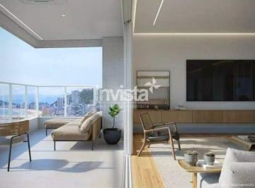 Apartamento · 315m² · 4 Quartos · 3 Vagas · Apartamento Residencial de 4 Suítes à Venda em Gonzaga, Santos – 3 Vagas, Lazer Completo