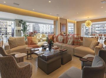 Apartamento · 357m² · 4 Quartos · 5 Vagas · Apartamento de 357m² com 4 suítes, mobiliado, na Vila Nova Conceição, lazer completo