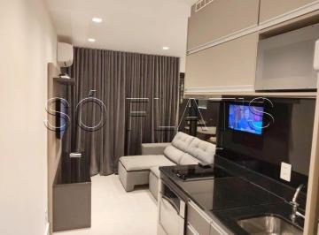 Apartamento · 37m² · 1 Quarto · 1 Vaga · Apartamento tipo Studio, novo, prox a Av. Sto Amaro, Jornalista Roberto Marinho e Metrô Campo Belo