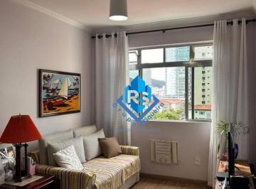 42571207a612d421f91cace5e264e4bc4f3d7e19 · Apartamento com 1 dormitório à venda, 89 m² por R$ 700.000,00 - José Menino - Santos/SP