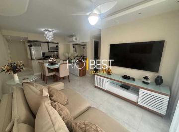 Apartamento · 90m² · 3 Quartos · 1 Vaga · Barra Península Way Residence 3 quartos reformado mobiliado porteira fechada !